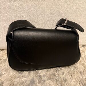 BCBGMaxAzria Classic Black Shoulder Bag